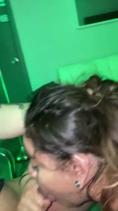 Hubby pushes my head on his friend’s Cock down my throat , he loves sharing me with anybody especially his friends