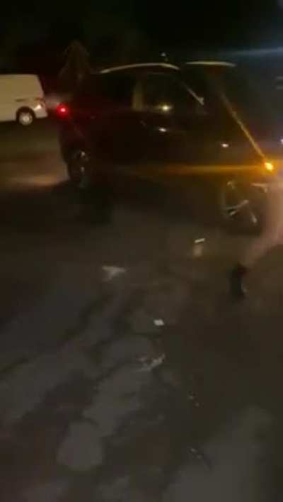 Blonde Delivers a beatdown