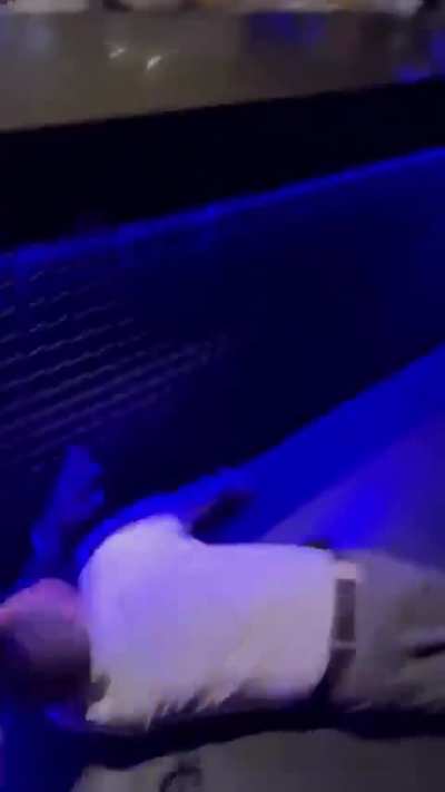 Bro pisses on bar at club