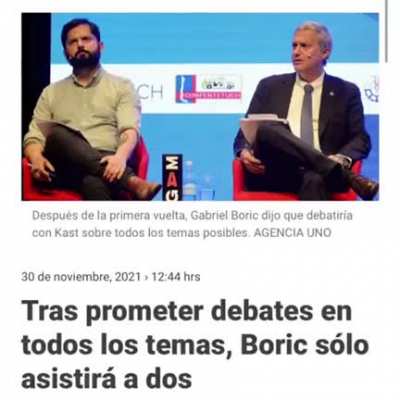 Gabriel Boric: 