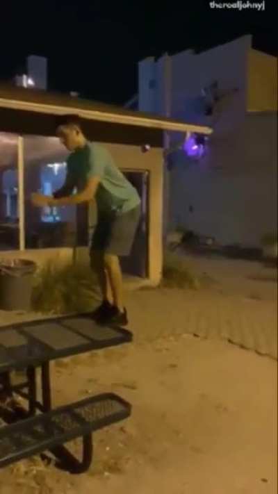 Back-flip Oooof.....
