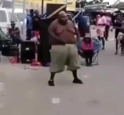 Its funny, because... he know how to enjoy life