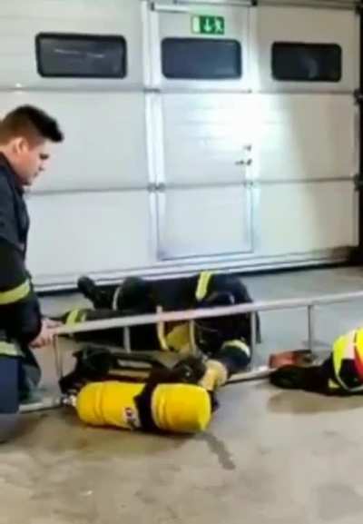 training of firefighters