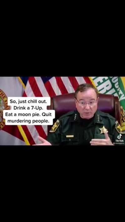 Never knew murderers could just drink a soda to calm down