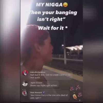 Her Banging Wasn't Right