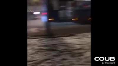 April O'Neil reporting from Russia