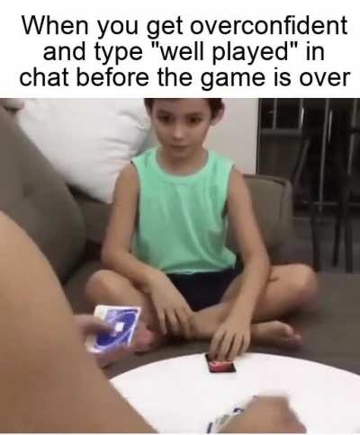 Uno! I got you!
