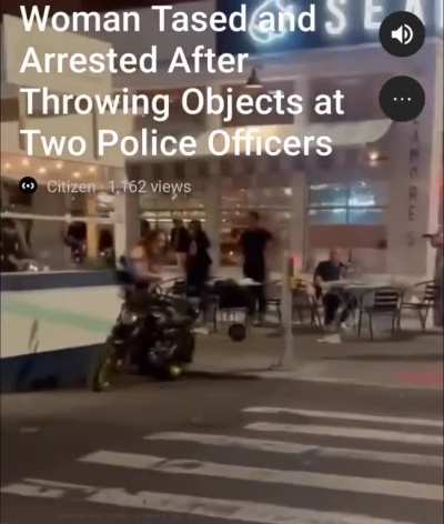 NYC - Woman tased after drunkenly attacking NYPD officers