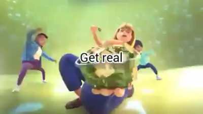 Get real.