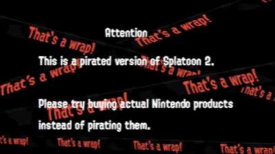 Anti-piracy screen: the silence is really loud.