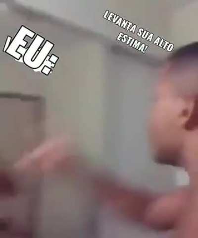 Se olhe no espelho e siga vc é lindo