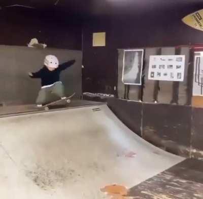 4yr old learning to skate