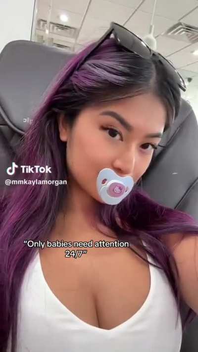 Apparently I'm a baby
