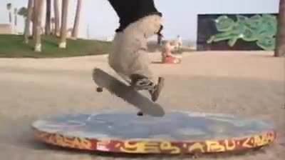 Rodney Mullen has Impressive skateboarding skills.