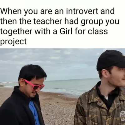 Eye contact struggles