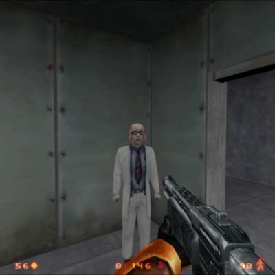Que raro que está half life