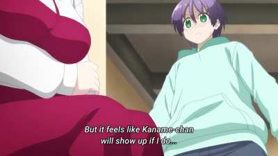 His wife isn't wearing anything underneath... [Tonikaku Kawaii S1]