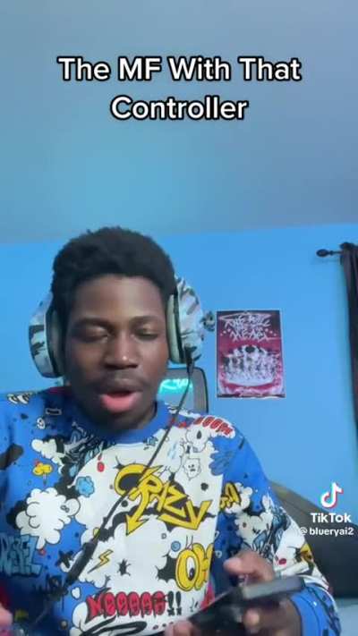 Nah he was playing Doom eternal on the hardest difficulty 💀