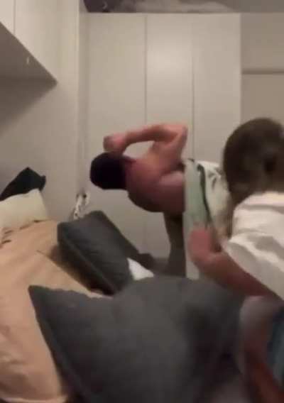 she beat the demon out of him