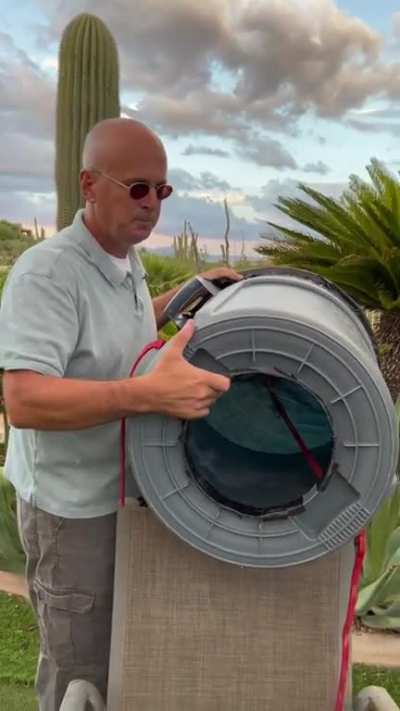 Air vortex cannon