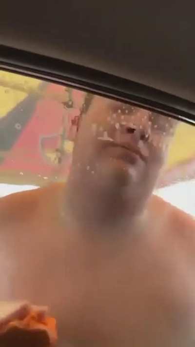 At the carwash