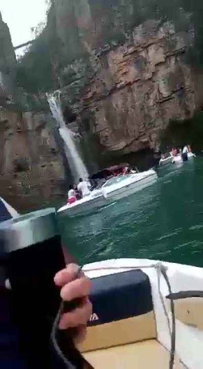Another angle from the canyon falling in Brazil