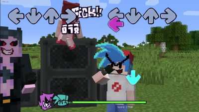Friday Night Funkin, but it's Minecraft