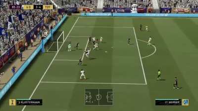 Always special playing against totw Pope...