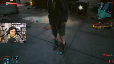Peeing in Cyberpunk 2077