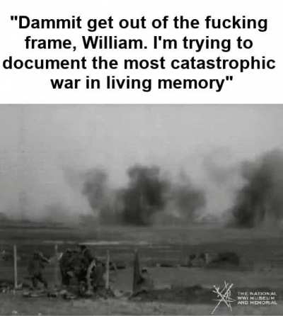 This photo wasn't the only thing that got bombed in World War I.