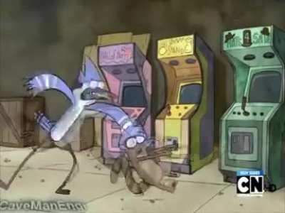 Regular show edited Set up the chairs - Dacavemanengi