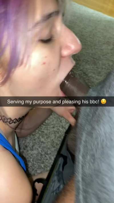 Life is easier when you’re a braindead, cock addicted size queen.