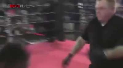 Bad sportsmanship leads to an arrest