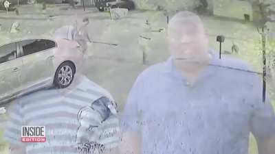 Heros save a 68 year old man from two vicious pitbulls.
