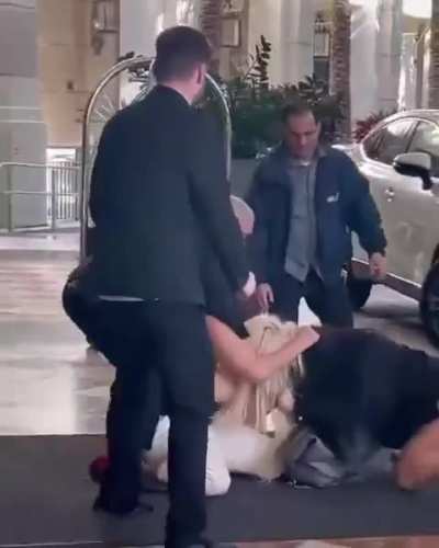Beef at check-in