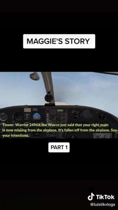 Student pilot loses wheel on takeoff