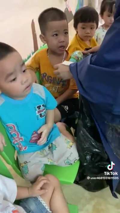 Teaching kids a lesson