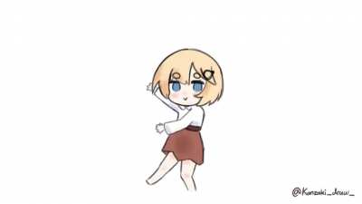 Ame is dancing!