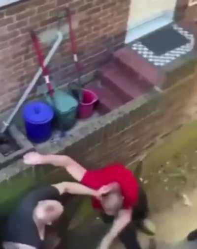Neighbours fighting