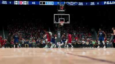 The lengths 2K will go to piss me off is immeasurable. I watched PG break his WHOLE LEG 7 years ago and he’s 31 and still has a 45 inch vert. Ain’t no way boi 😐