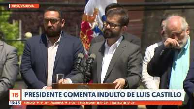 La respuesta del Presidente al consultarle si conocía antecedentes de indultado Luis Castillo (ver hasta el final)