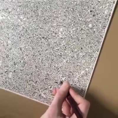 This mona lisa drawing