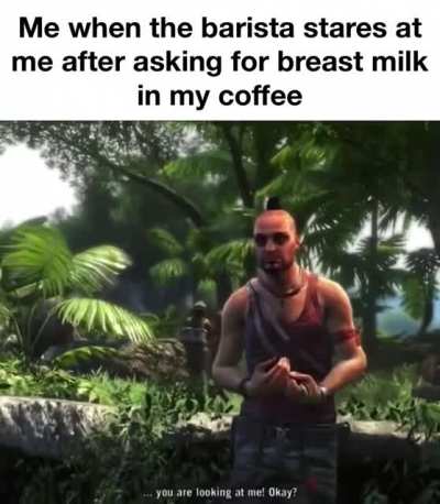i just want milk