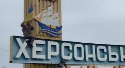 A video compilation from the liberated Kherson