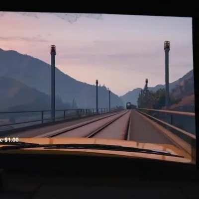 there’s a train…