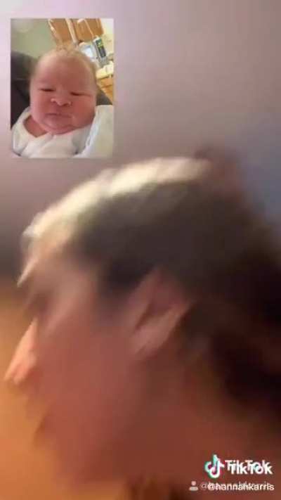 Dad tried his best to cover up