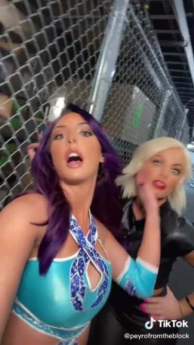 Peyton and Mandy