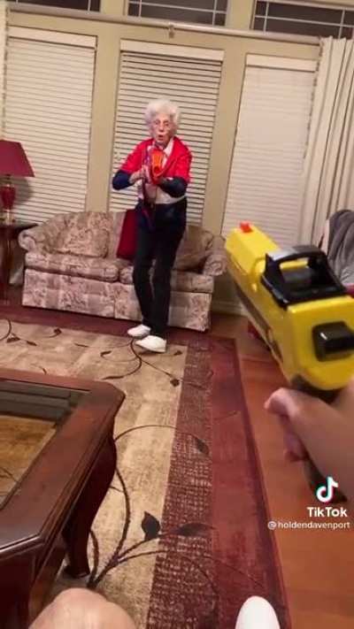 Granny didn't mess around