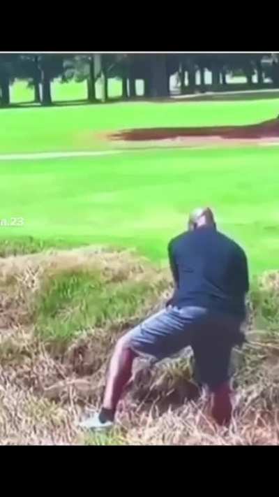 MJ takes golfing personally