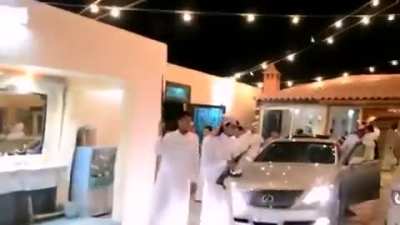 Saudi wedding celebration